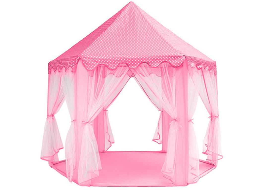 Spielzelt Bieco Prinzessinnen Kinderzelt Burgturm Rosa Kinderzelt Pallast Zelt 