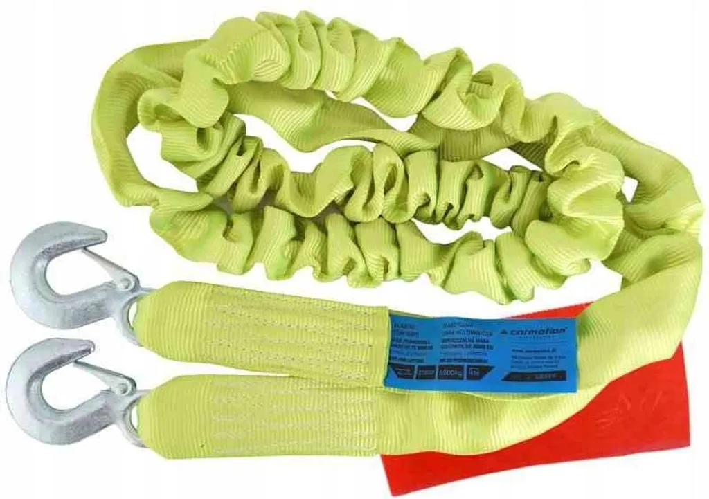 Cavo di Traino DMC 3000kg con Ganci - Elastico 4m Heavy Duty