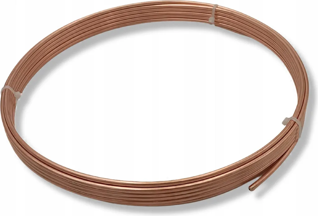 Tuyau en cuivre souple 12x1,0 mm de 10m pour carburant et eau
