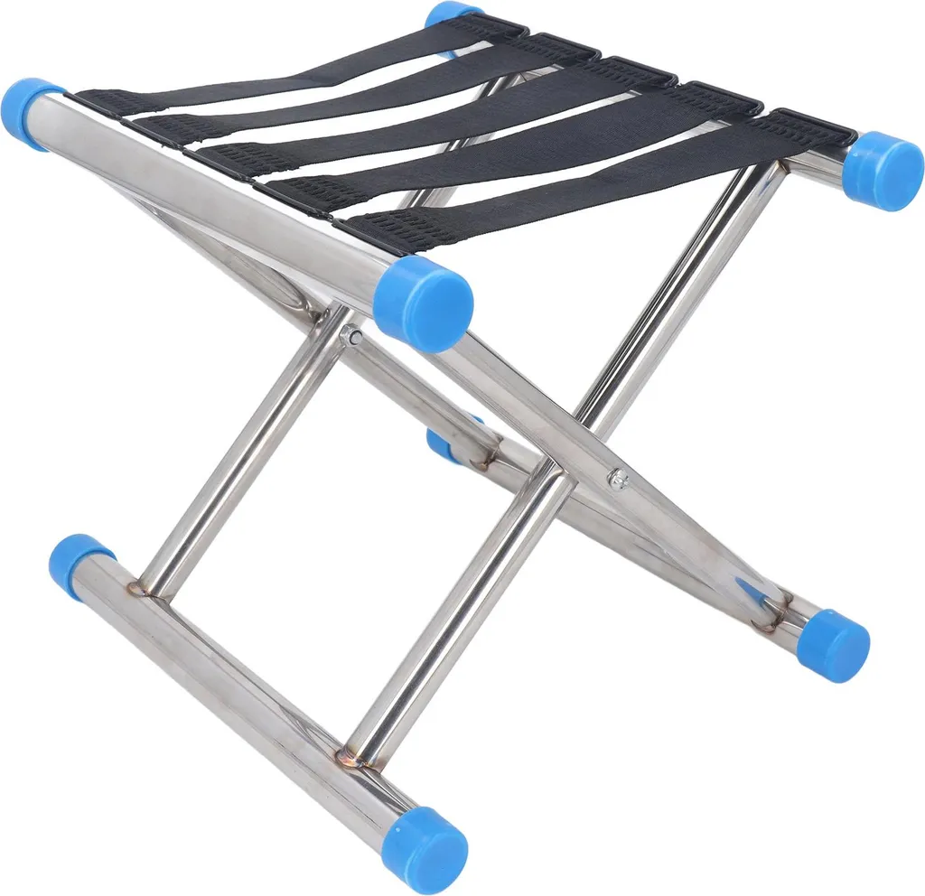 Tabouret pliant compact fini le mal de dos en camping ou à la pêche