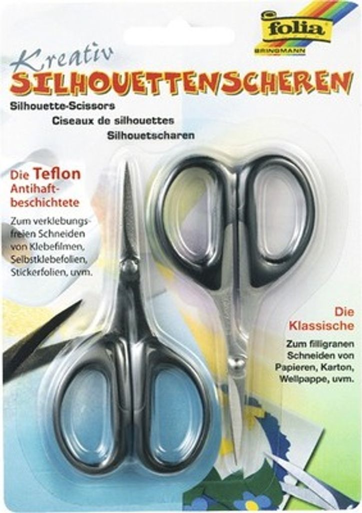 Folia 779 Silhouettenscheren - 10,5 cm, 2 Stück Produktbild 