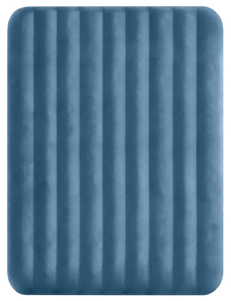 INTEX Luftbett mit Pumpe  Dunkelblau und Grau 152 x 203 x Produktbild 