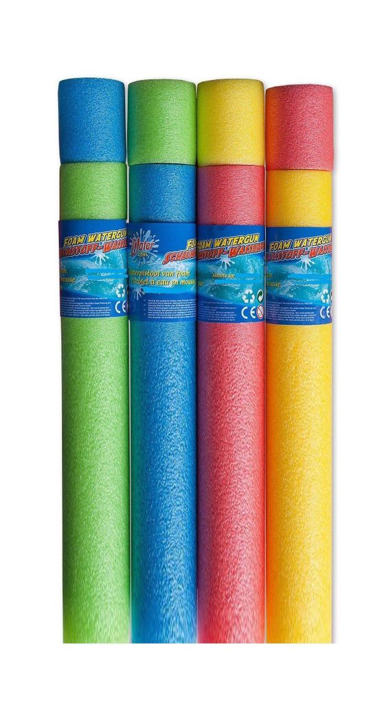 Sena Wasserpistole XXL Spritzkanone Kinder 4 Stk, Spritzpistole 65cm Wasserspritzpistole (für Kinder & Erwachsene Garten Spielzeug Sommerspielzeug