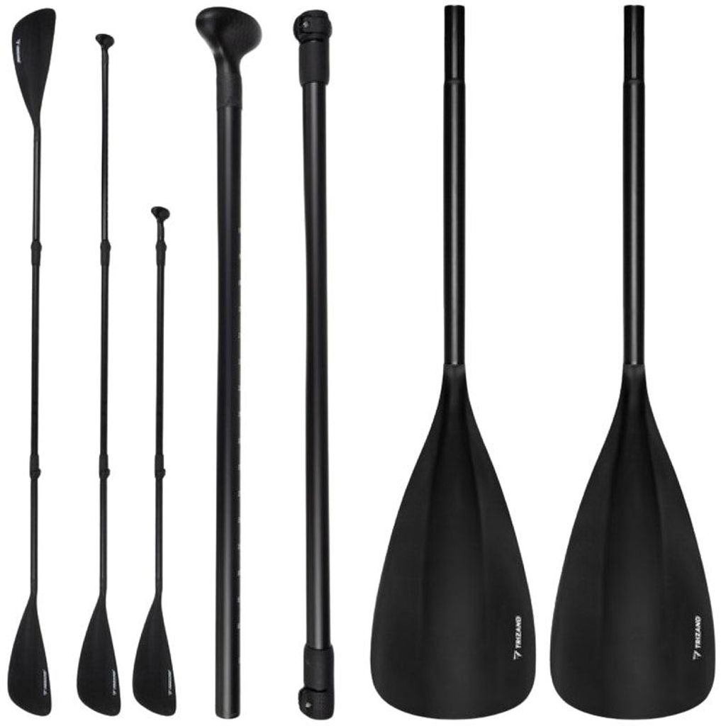 Trizand 4-teiliges verstellbares Paddel 229 cm 2in1
