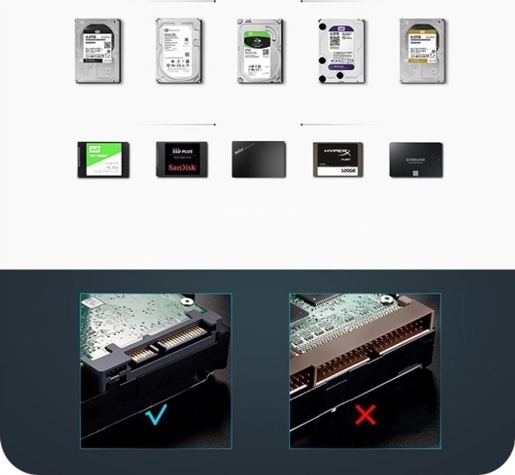 UGREEN Externý kryt pevného disku pre 3,5-Zoll-SATA Obrázok produktu 29