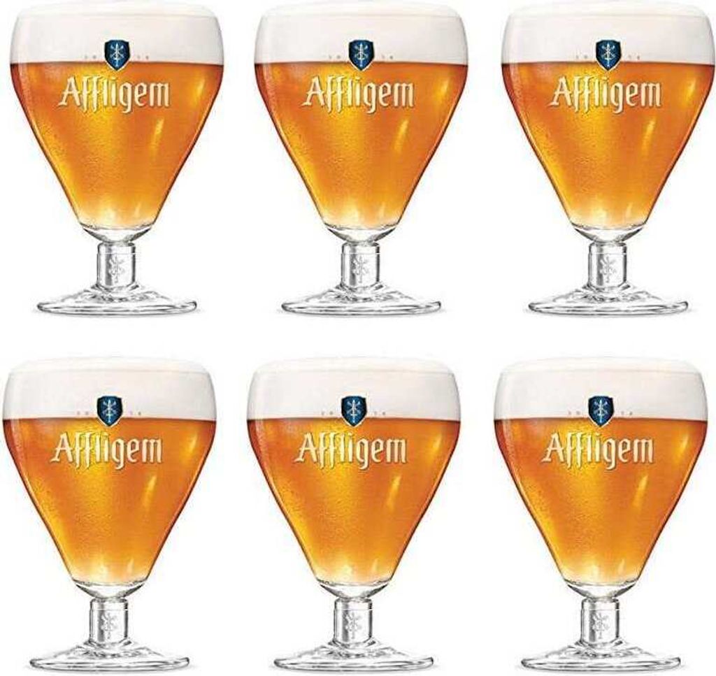 Affligem Biergläser 300 ml - 6 Stück Produktbild 