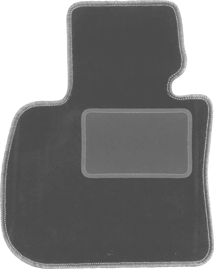 Tappetino Premium Velluto Grafite BMW F45 Active Tourer con Fissaggi