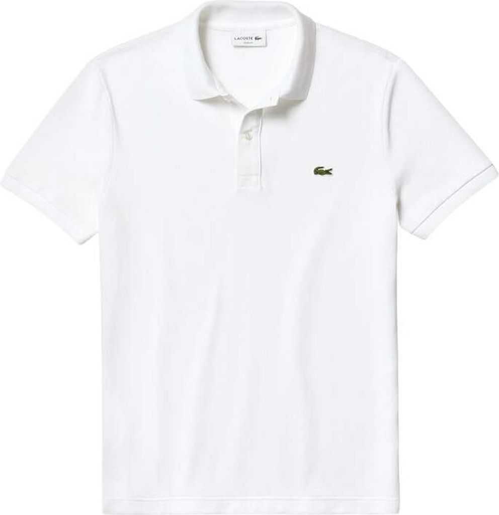Lacoste Polo Shirt Slim Fit Herren Weiß Produktbild 