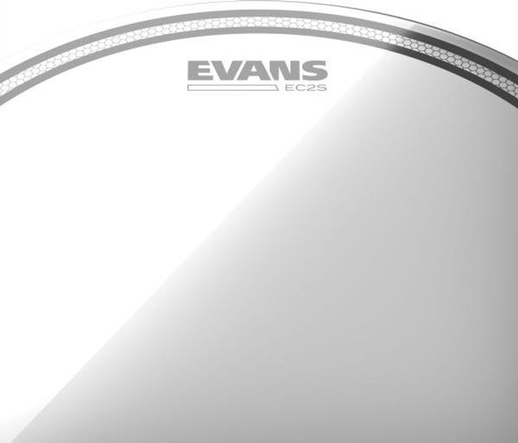 Evans EC2SCLR-S Clear 12-13-16 mit keepdrum Damper Pads