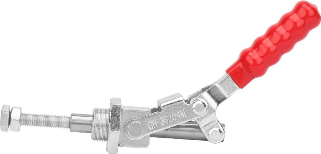 Professionelles Schnellspann-Haltewerkzeug mit Edelstahl-Druck- und Zuggriff (36204)