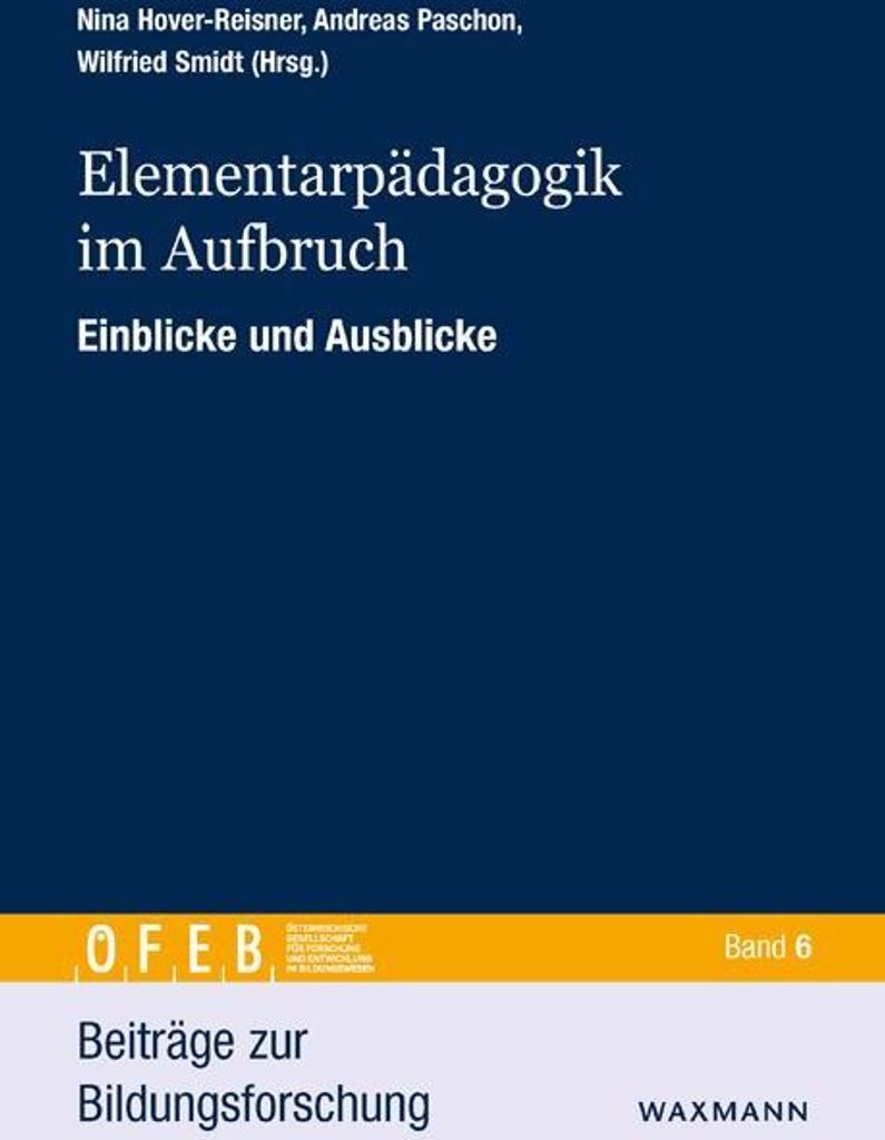 Elementarpädagogik im Aufbruch