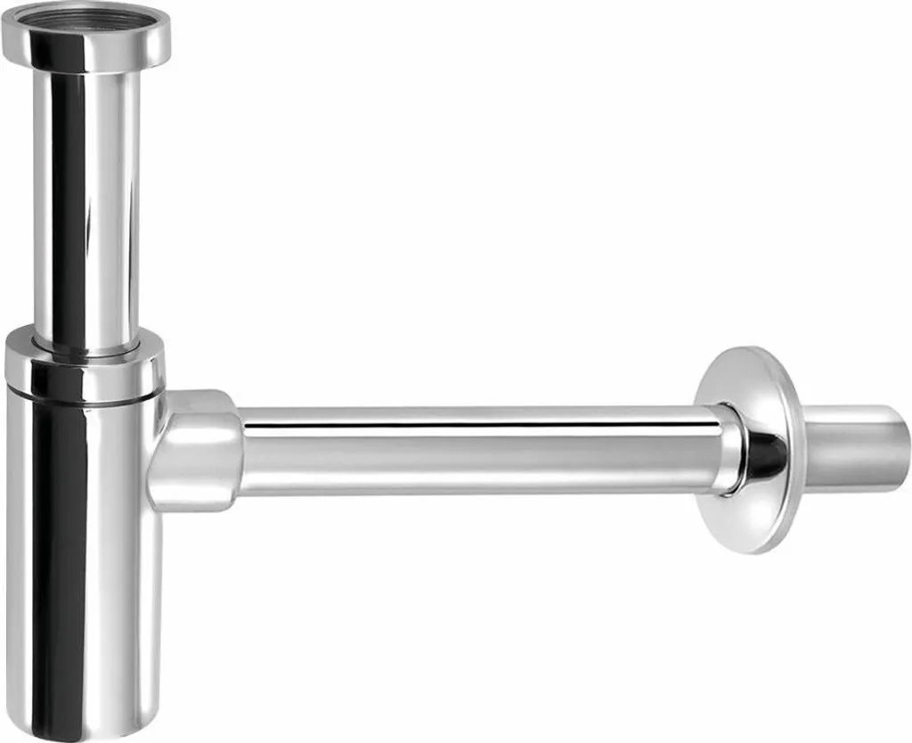 Sapho Siphons - Sifone per lavabo 1 1/4, scarico 32 mm, cromo SI511
