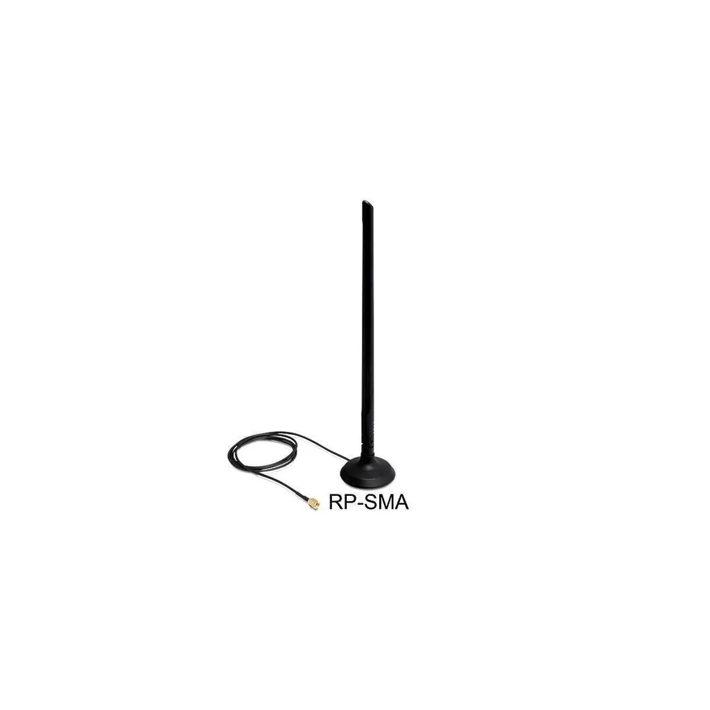 Antenne WiFi Omnidirectionnelle 6dBi RP-SMA Delock pour Routeur et PC - 5