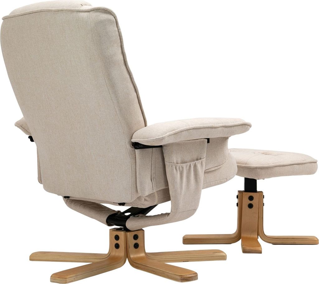 Relaxsessel CHARLY mit Hocker drehbar neigungsverstellbar Produktbild 9