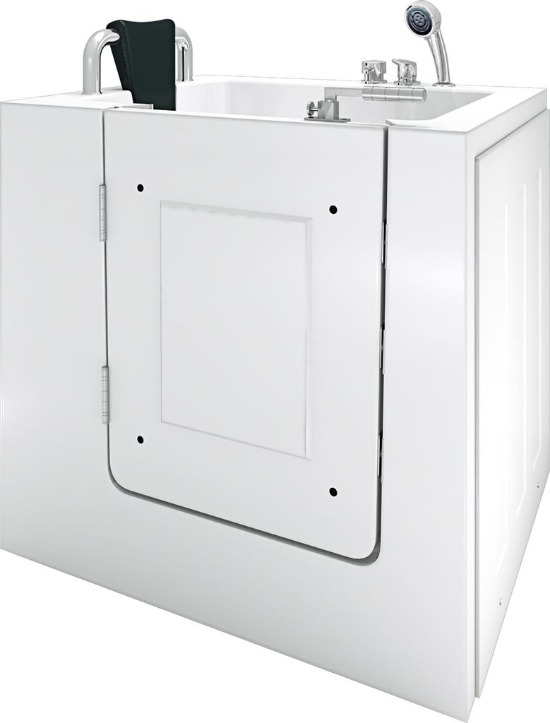 Senioren Sitzbadewanne Sitzwanne Badewanne mit Tür S02-B-L 100x78 cm