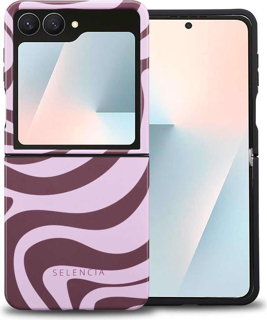 Selencia Vivid Backcover dla Samsung Galaxy Z Flip 7 - Wavy Zdjęcie produktu 