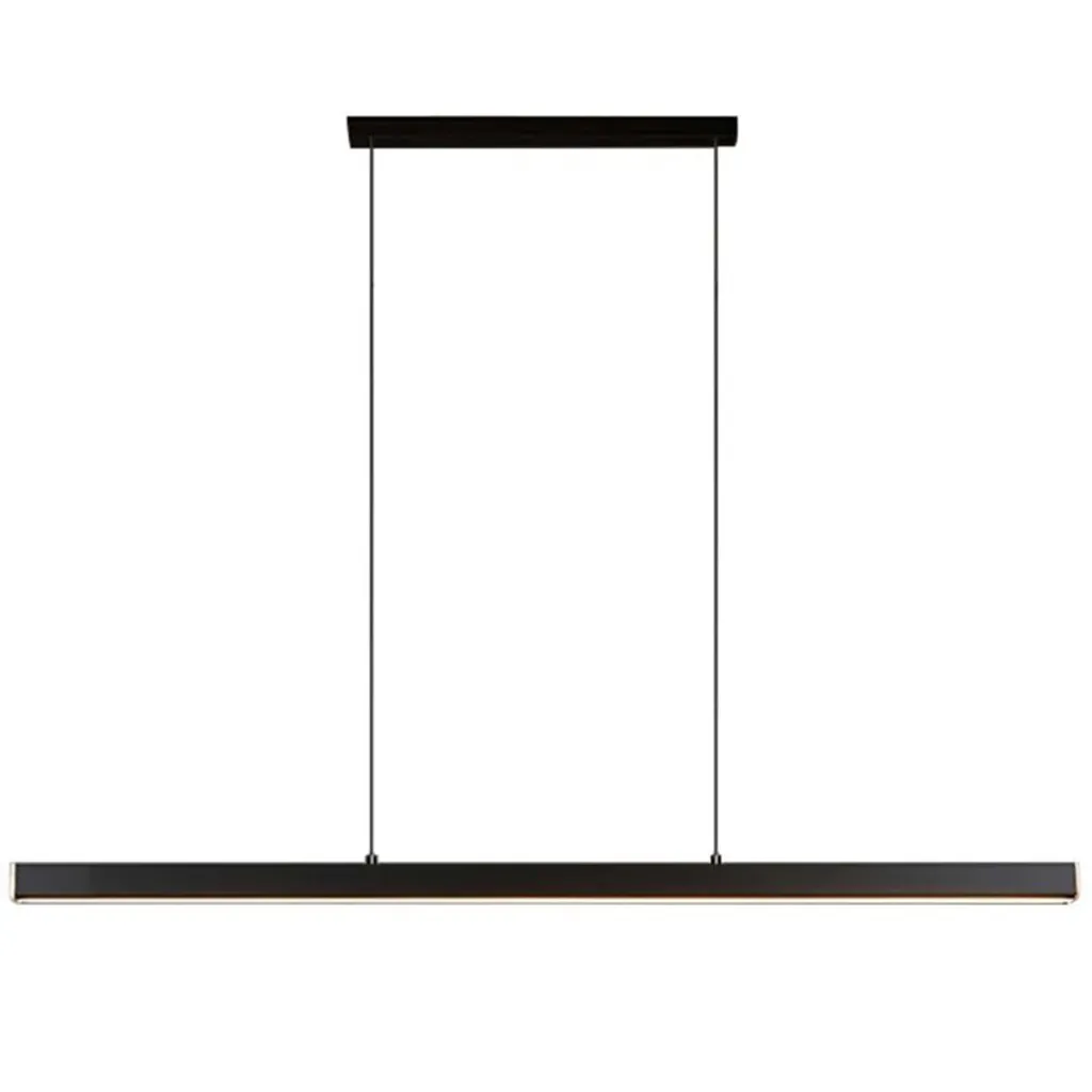 Lampe Suspendue Toolight APP1448-CP 100cm Black : Design Moderne Noir - 3