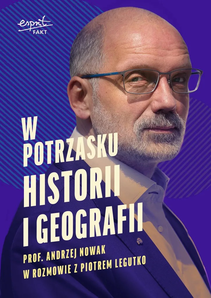 Livre de géopolitique en polonais : Dans le piège de l'histoire, 320p