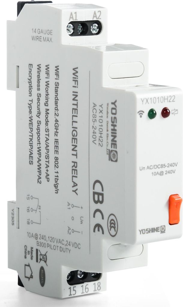 Intelligenter WLAN Zeitschalter für smarte Heimsteuerung mit Fernbedienung, DIN-Schienenmontage und flexibler Zeiteinstellung via Tuya APP