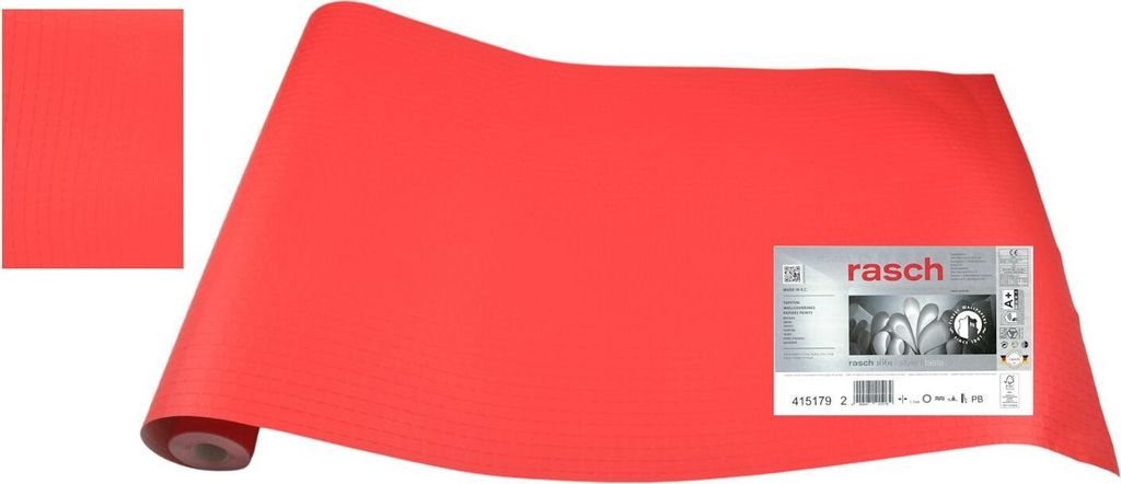 12 Rollen Rasch 415179 Papier-Tapete 0,53 x 10,05m