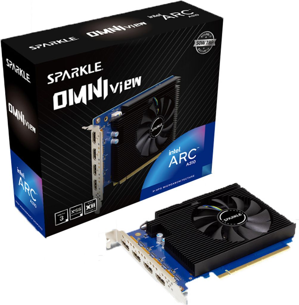 SPARKLE VGA SPARKLE Intel ARC A310 4GB Omni View