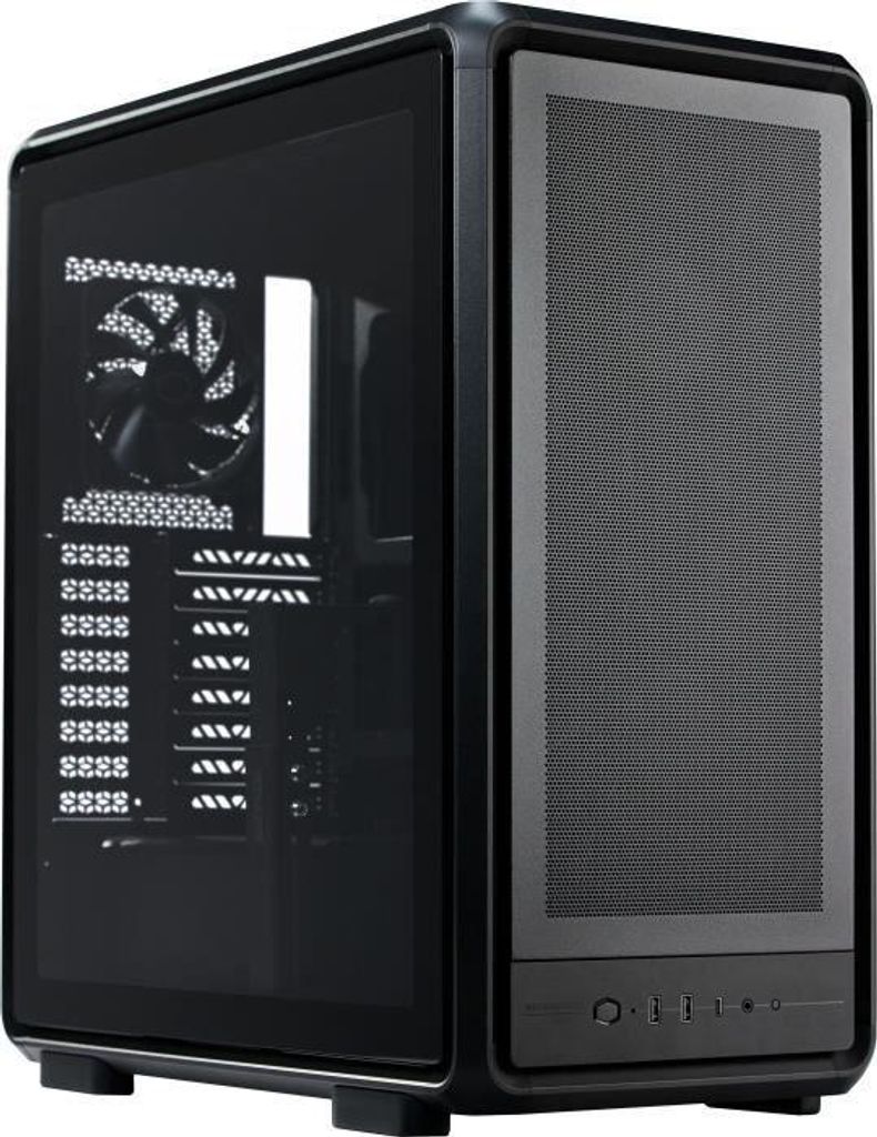 PC Gehäuse, Cooler Master MasterFrame 500 Mesh Black, Midi-Tower, Open-Frame Design, E-ATX, Grafikkarten bis 390mm