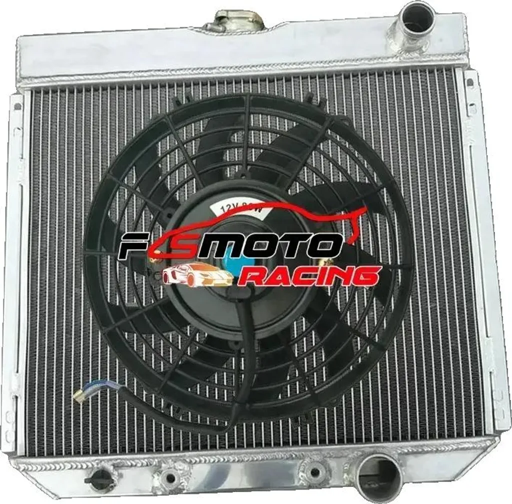 Radiateur Aluminium pour Ford Mustang et Voitures de Collection avec Fan