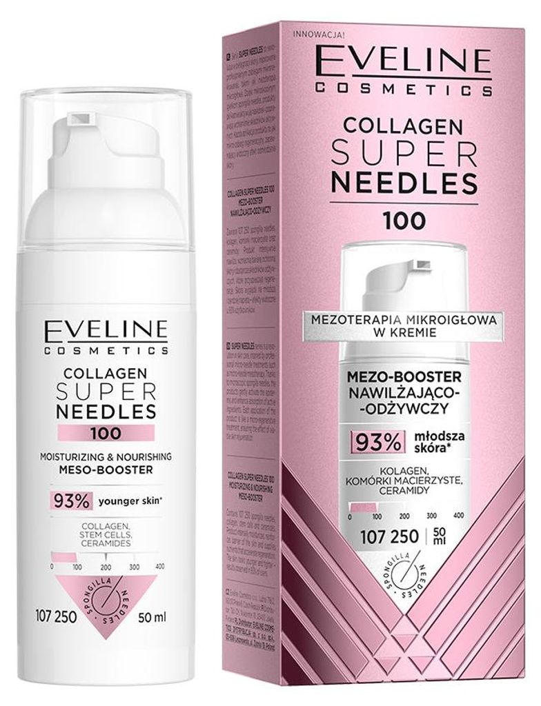 Eveline Cosmetics Super Needles – feuchtigkeitsspendende, beruhigende Gesichtscreme – 10er Karton