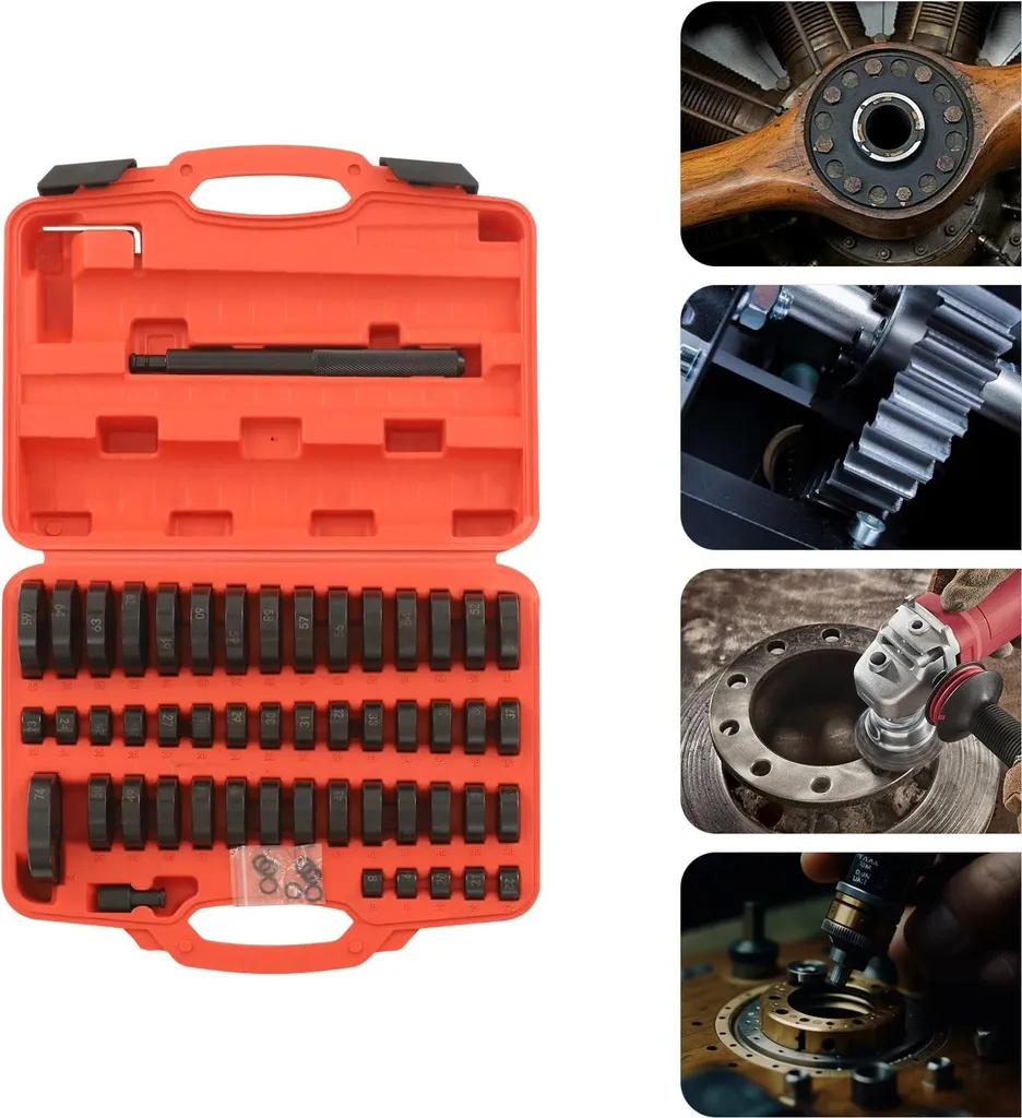 17 pz alluminio cuscinetto guarnizione driver rimozione strumento e boccola driver set