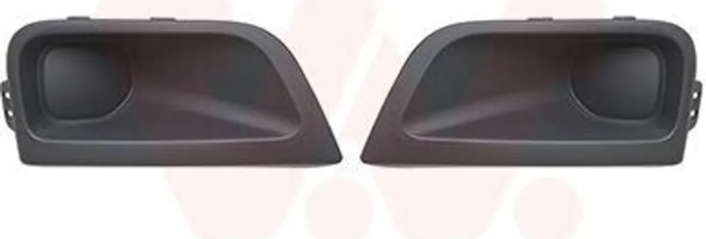 Réparation pare-chocs avant : Grille VAN WEZEL pour Peugeot Partner III