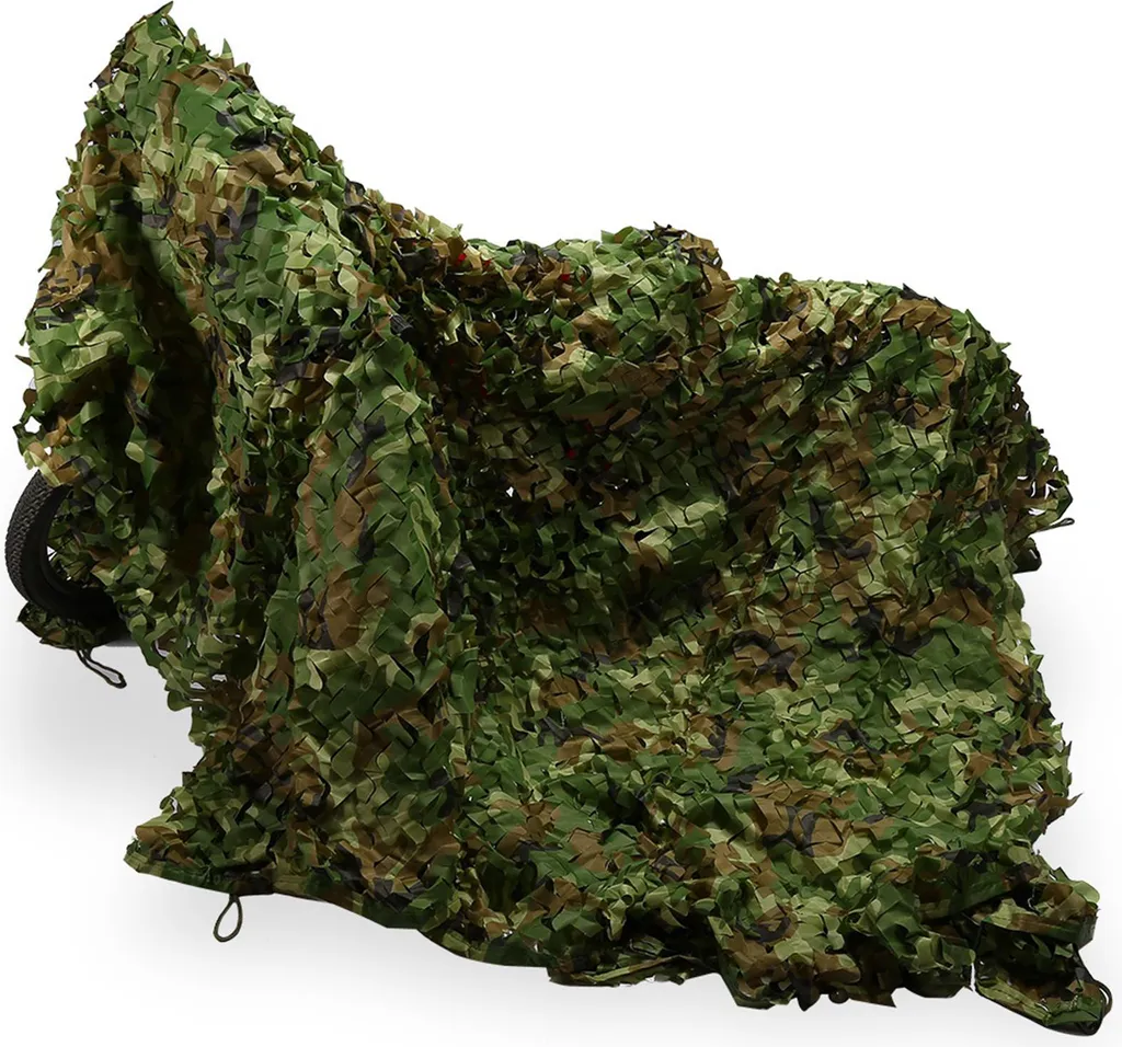 Filet de camouflage chasse armée étanche 3x5m mélange environnement