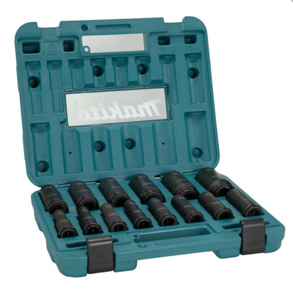 Makita Schlagn-Set 14tlg. 1/2 Im.Blk Produktbild 