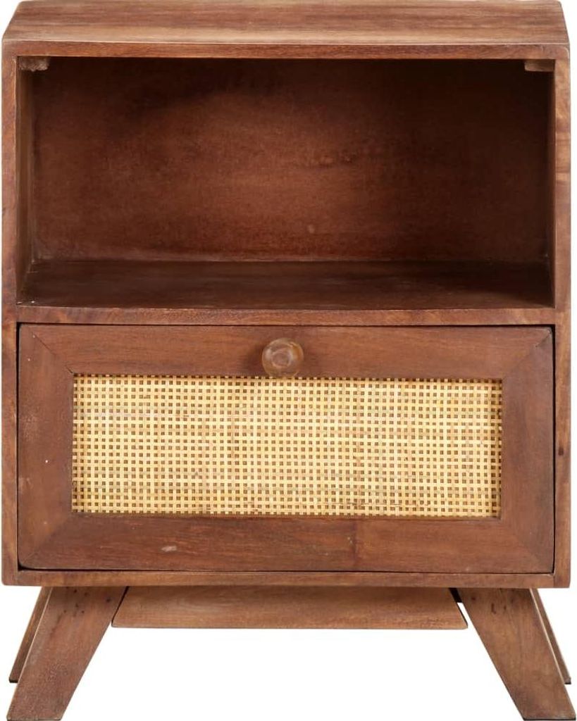 vidaXL Nachttisch 40x30x50 cm Mango Massivholz Produktbild 