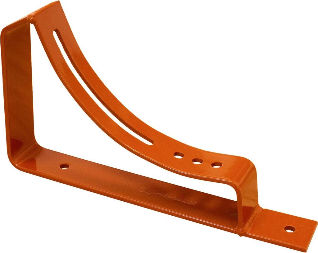 DAPRONA Laufroststütze universal für Dachtritt und Laufrost Ziegelrot 28cm, für Blechdach geeignet, Dachtritte für Schornsteinfeger