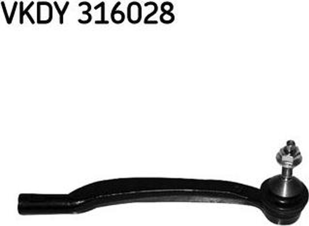 SKF VKDY 316028 Spurstangenkopf OE 274192 kompatibel mit XC70, XC90