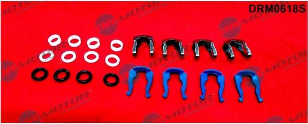 DR.MOTOR AUTOMOTIVE DRM0618S Dichtringsatz, Einspritzventil x