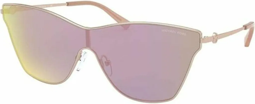 Lunettes de Soleil Masque pour Femme Michael Kors MK1063 Or Rose 144mm