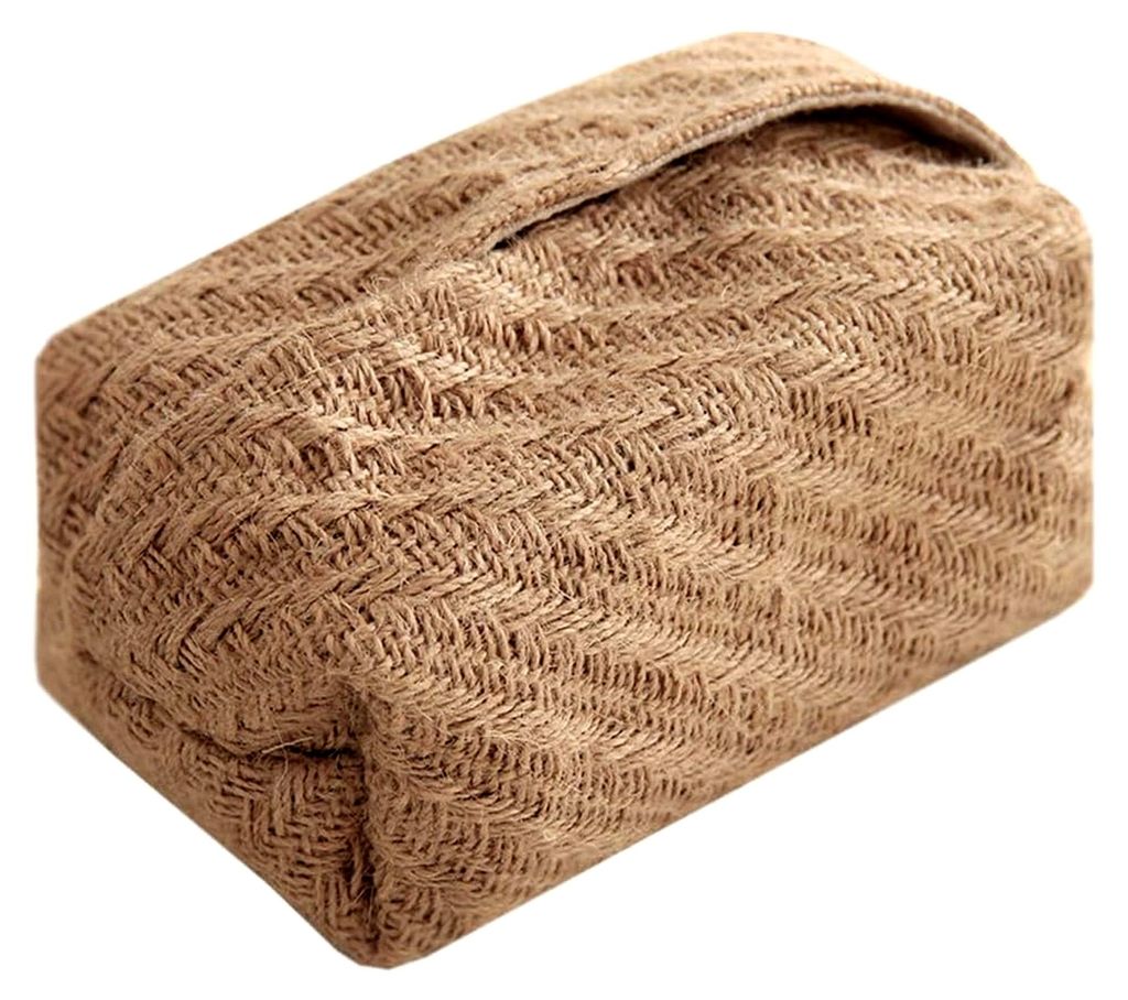 Aufbewahrungsbox für Taschentücher und Kosmetiktücher im Boho-Stil