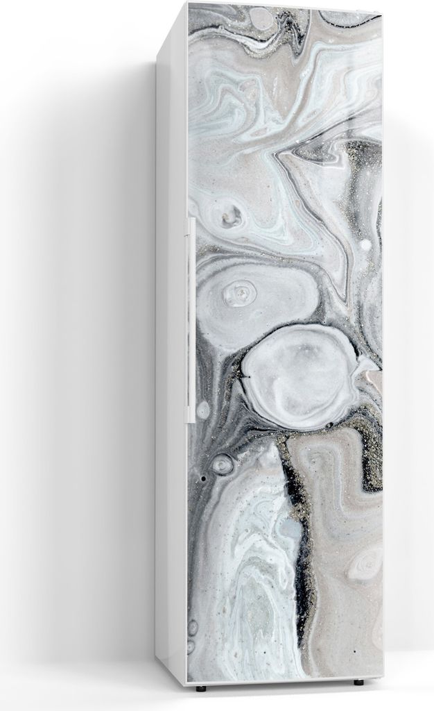 DEQORI Magnetmatte Kühlschrank Standard 60x200 cm 'Organische Eleganz' Magnetfolie