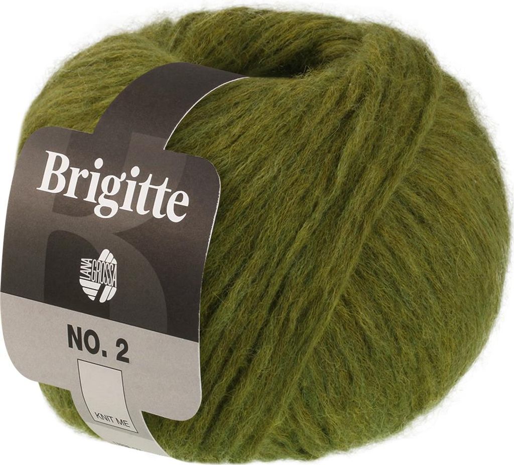 Lana Grossa - Brigitte No. 2 0072 avocadogrün Produktbild 