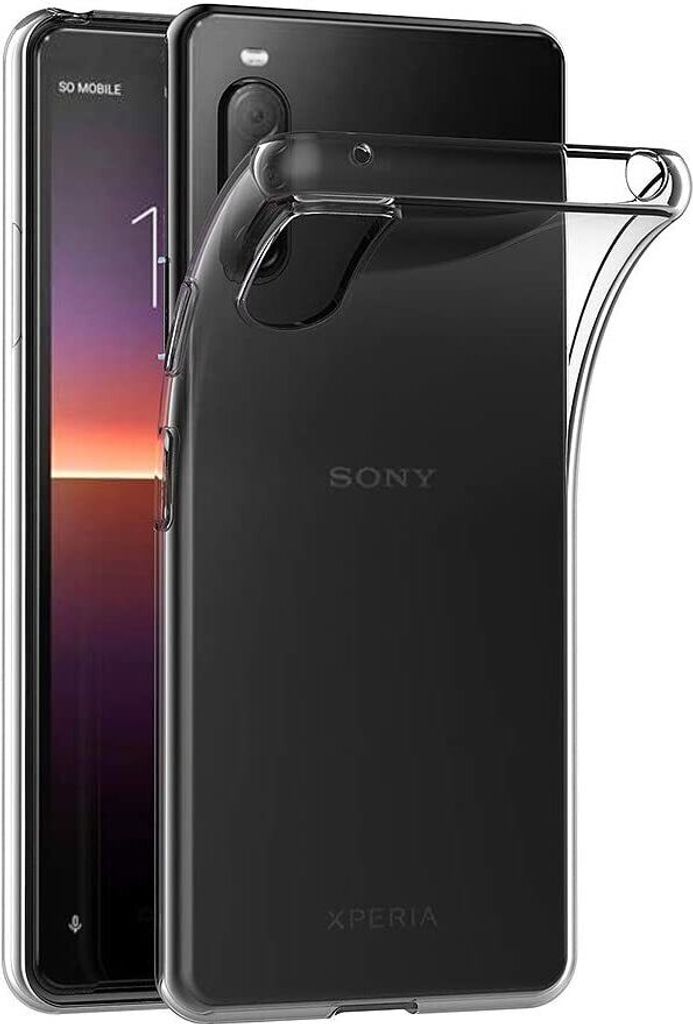 Sony Xperia 10 II Hülle, Ultra Dünn Crystal Transparent Soft TPU Case Schutzhülle für Sony Xperia 10 II