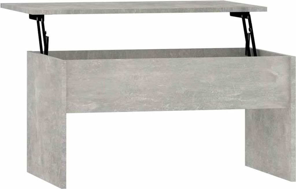 vidaXL Konferenční stolek Concrete Grey 80x50,5x41,5 cm Obrázek produktu 