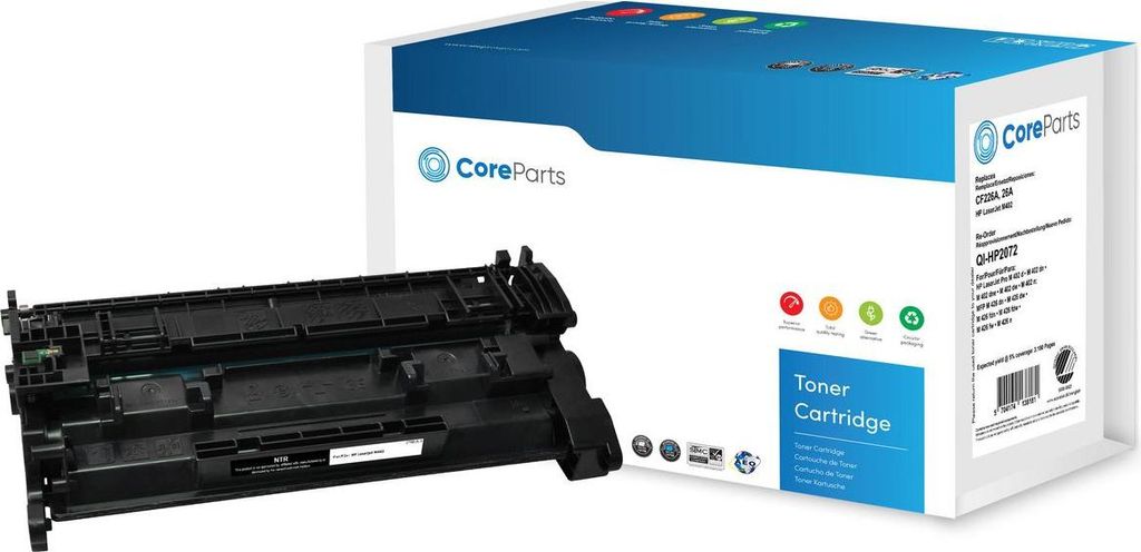 CoreParts Toner Black CF226A (QI-HP2072)