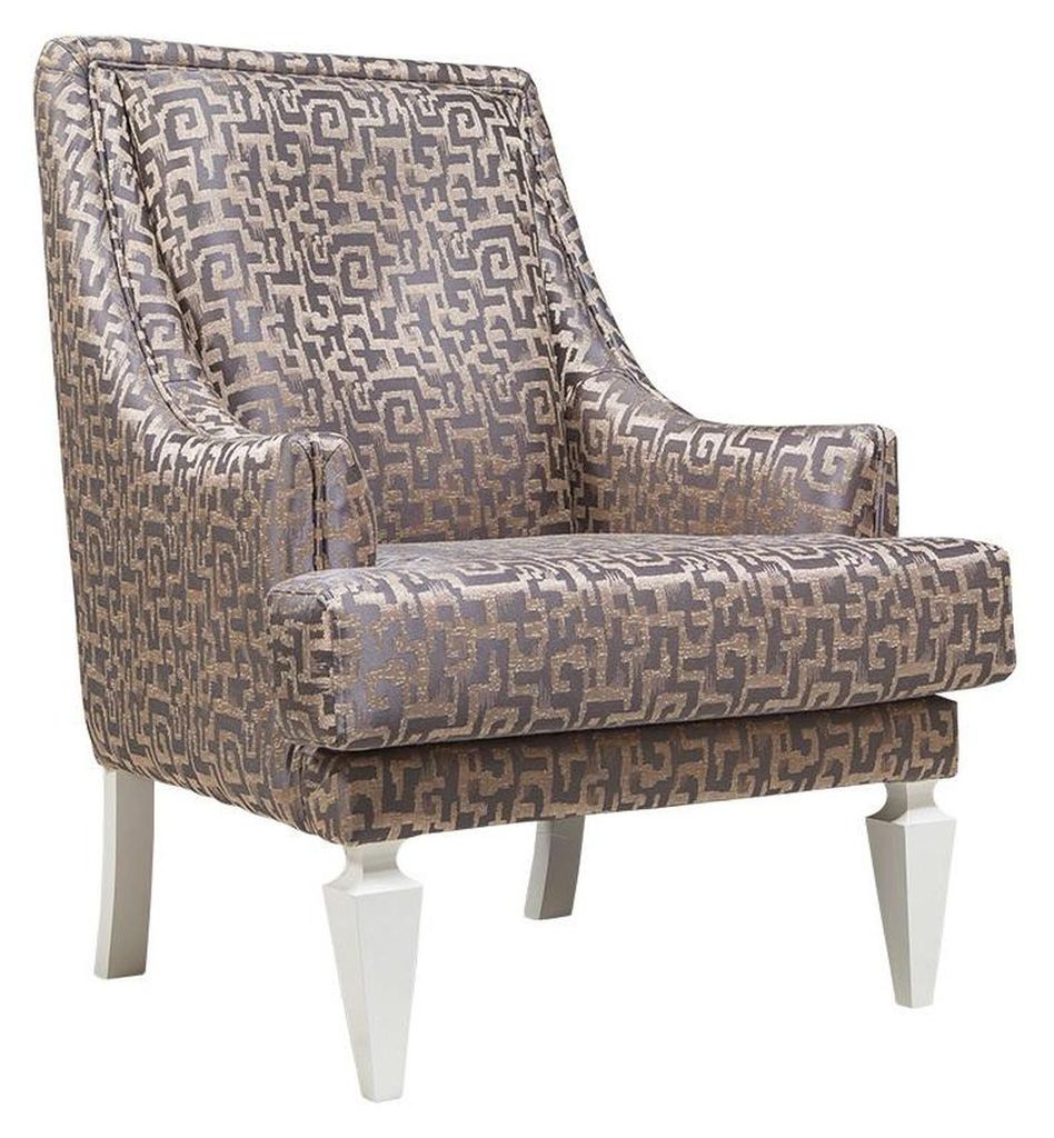 Brauner Wohnzimmer Polstersessel Designer Hotel Einsitzer Lounge Möbel