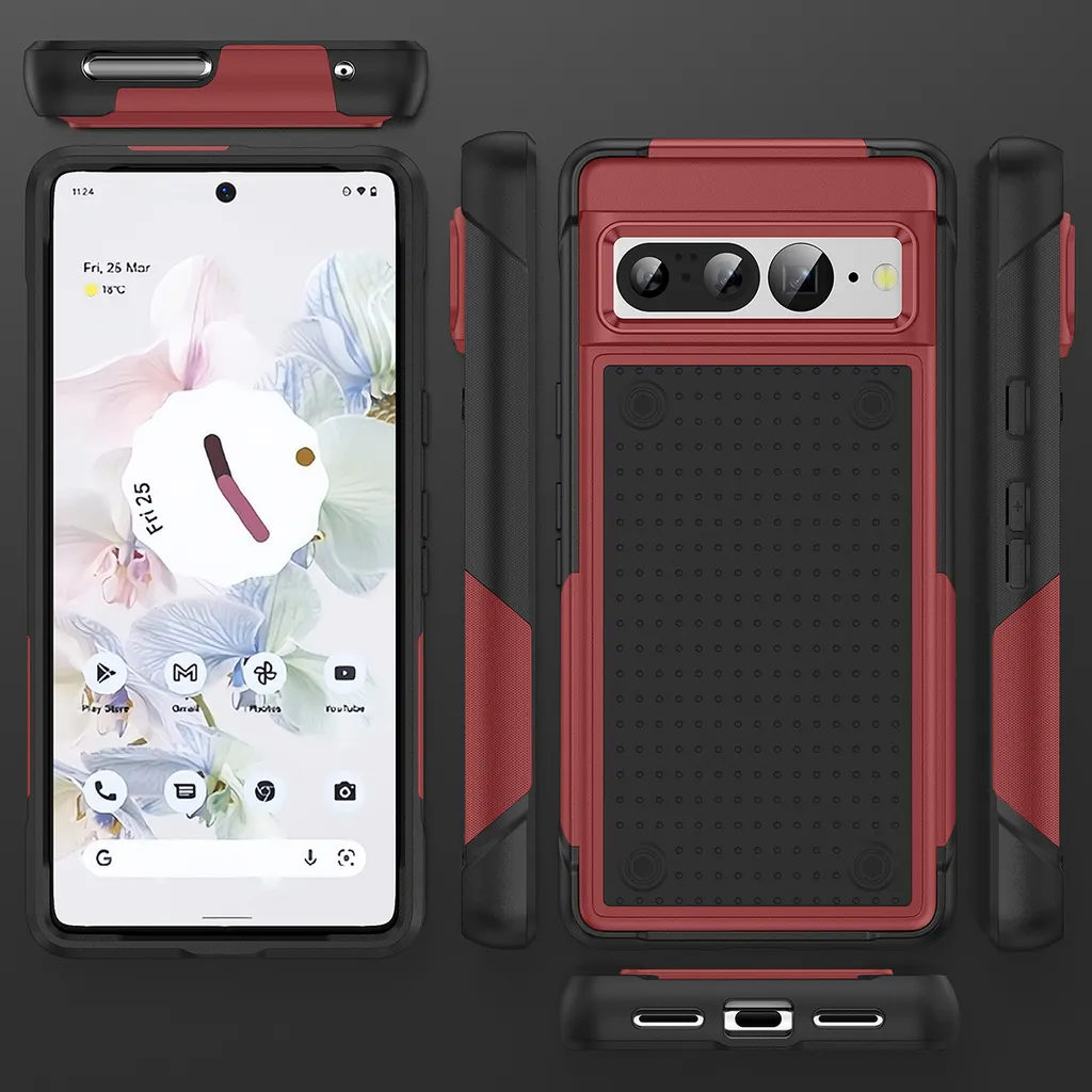 OWKEY Google Pixel 9 Custodia, Magnetica per Pixel 9 Pro con vetro