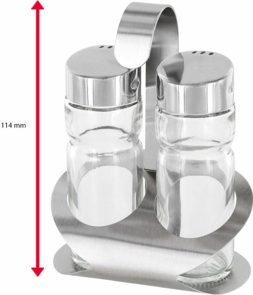 Westmark 6 Menagen Salz & Pfeffer »Wien«, 2 tlg., 650222E2