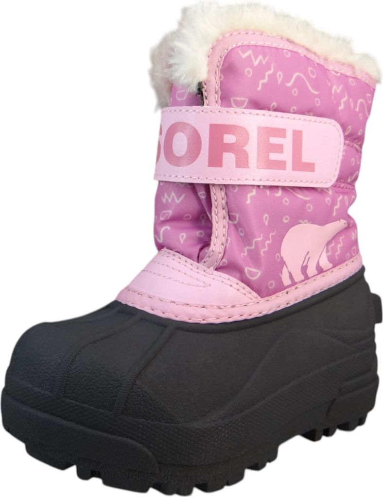 Sorel Kinder Stiefel Snow Commander 2114101 Rosa
