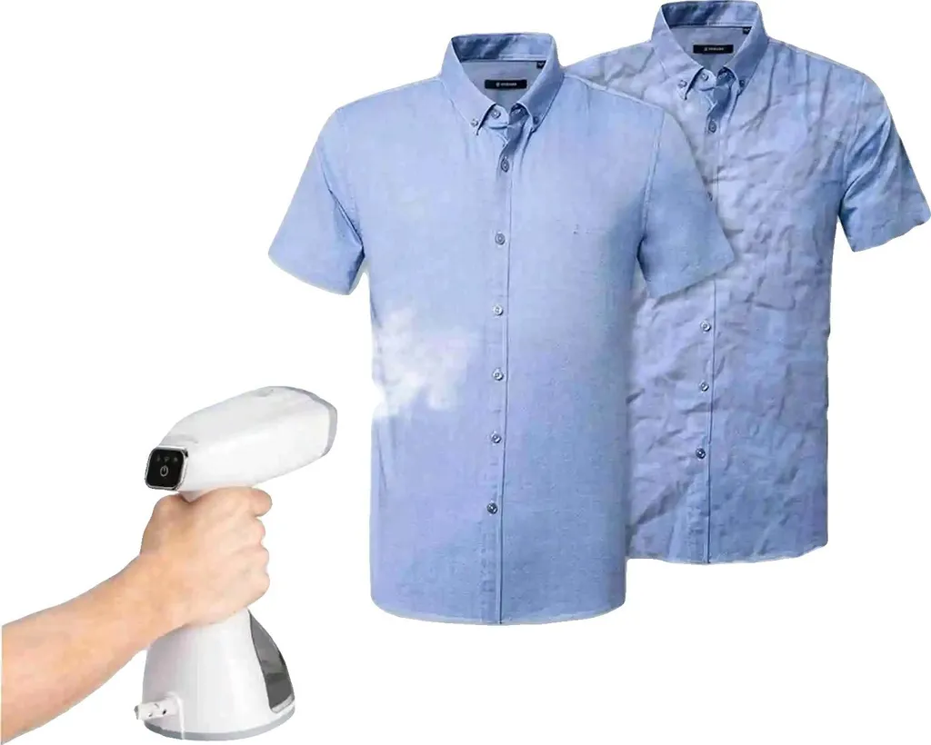 Défroisseur vapeur manuel 1500W avec réservoir 350ml spécial voyageur