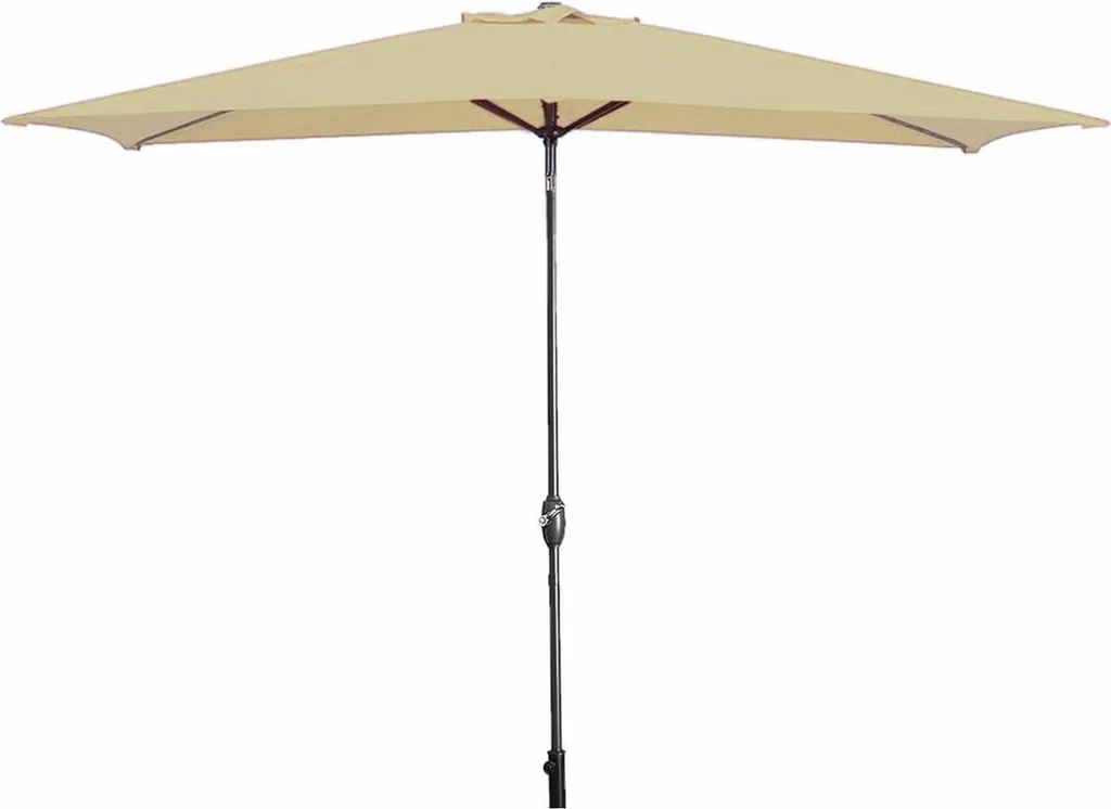 Parasol de piscine rectangulaire 200x300 cm pour grand ombrage de jardin