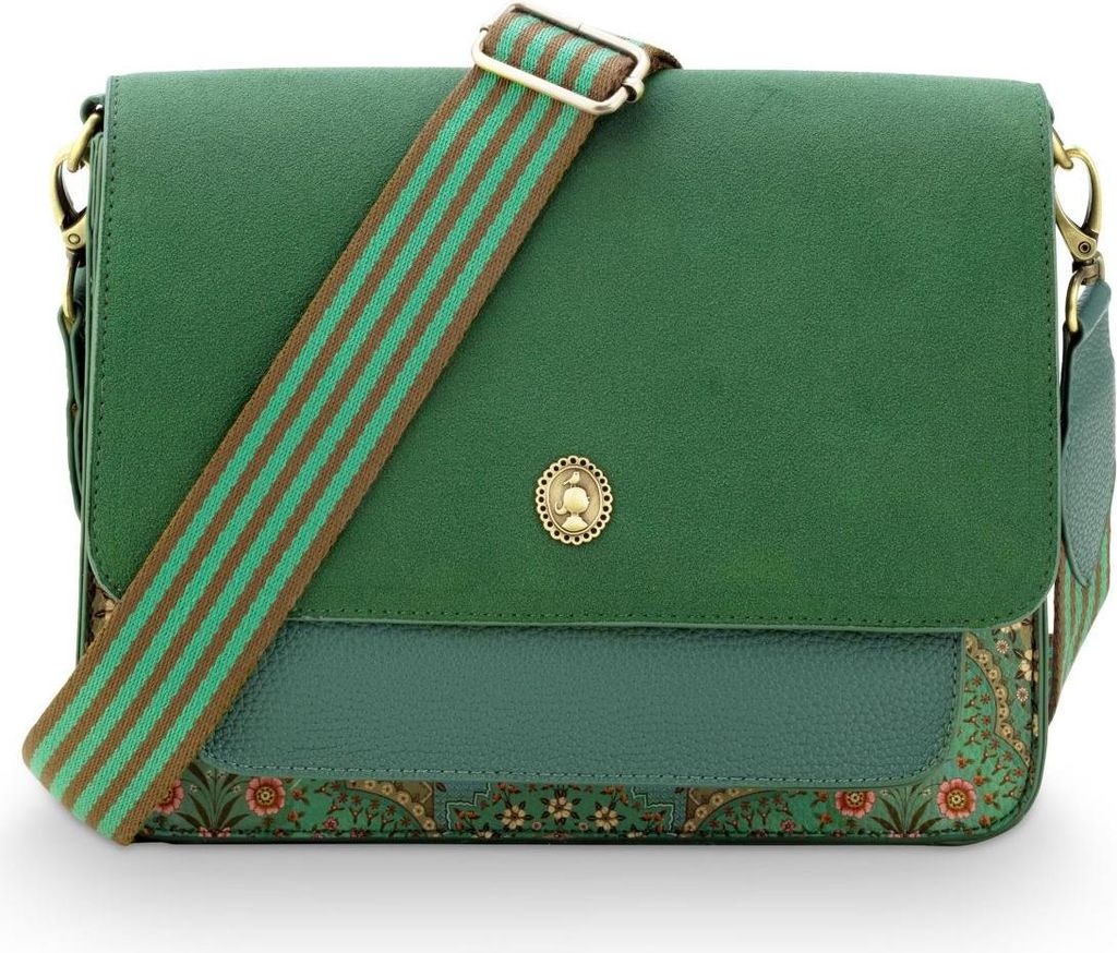 Pip Studio Fenna Cross Body Bag Medium Jabali Farbe Green Produktbild 